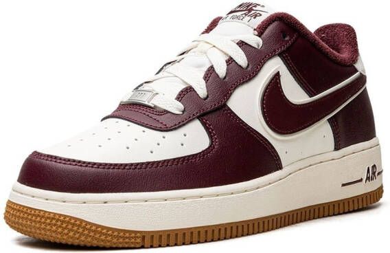 Nike Kids Air Force 1 LV8 "College Pack Night Maroon" sneakers Red