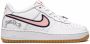 Nike Kids Air Force 1 Lv8 "Just Do It Pink Glaze" sneakers White - Thumbnail 2