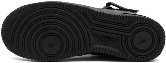 Nike Kids Air Force 1 Mid "Triple Black" sneakers