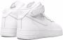 Nike Kids Air Force 1 Mid "Triple White" sneakers - Thumbnail 3