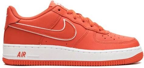 Nike Kids Air Force 1 "Picante Red" sneakers Orange