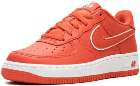 Nike Kids Air Force 1 "Picante Red" sneakers Orange