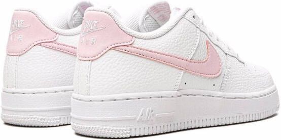 Nike Kids Air Force 1 Low "White Pink Foam" sneakers