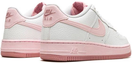 Nike Kids Air Force 1 "White Pink Foam" sneakers