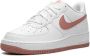 Nike Kids Air Force 1 "White Red Stardust" sneakers - Thumbnail 4