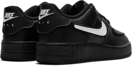 Nike Kids Air Force 1 1 "Black" sneakers