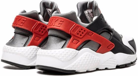 Nike Kids Huarache Run "Dk Smoke Grey University Red" sneakers