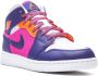 Nike Kids Air Jordan 1 Mid "Fire Pink" sneakers Purple - Thumbnail 2