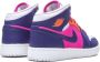 Nike Kids Air Jordan 1 Mid "Fire Pink" sneakers Purple - Thumbnail 3
