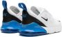 Nike Kids Air Max 270 "Photo Blue" sneakers White - Thumbnail 3