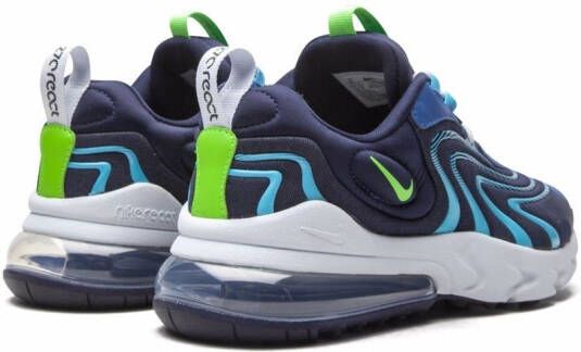 Nike Kids Air Max 270 React ENG "Blackened Blue" sneakers