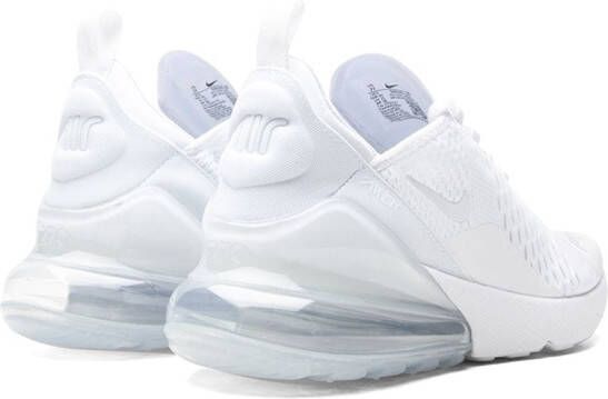 Nike Kids Air Max 270 ''White White-Metallic Silver'' sneakers
