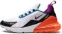 Nike Kids Air Max 270 "Vivid Purple" sneakers White - Thumbnail 5