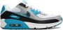 Nike Kids Air Max 90 "Blue Lightning Metallic" sneakers White - Thumbnail 2