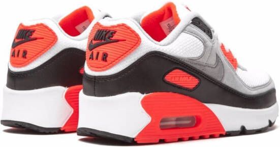 Nike Kids Air Max 90 "Infrared 2020" sneakers White
