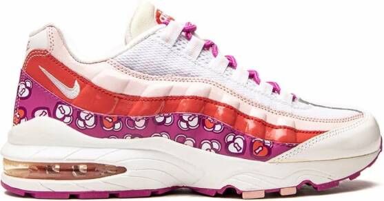 Nike Kids Air Max 95 LE "Valentine's Day" sneakers White
