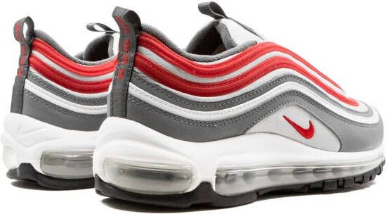 Nike Kids Air Max 97 "Smoke Grey Red" sneakers