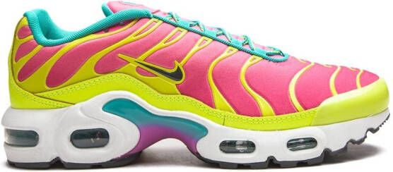 Nike Kids Air Max Plus "Volt Pink Blast" sneakers