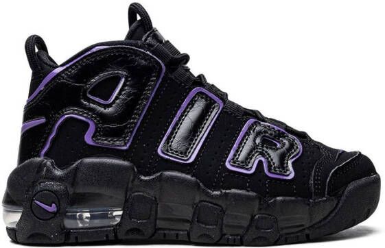 Nike Kids Air More Uptempo "Black Action Grape" sneakers