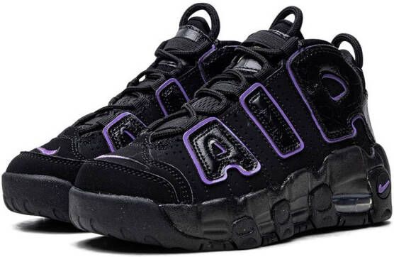 Nike Kids Air More Uptempo "Black Action Grape" sneakers