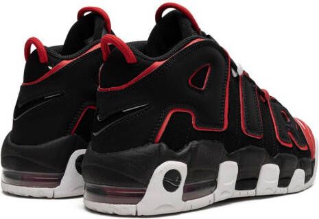 Nike Kids Air More Uptempo "Red Toe" sneakers Black