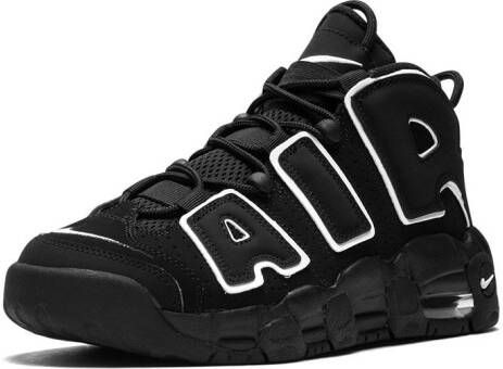 Nike Kids Air More Uptempo "Black White-Black" sneakers