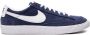 Nike Kids Blazer Low '77 Suede "Midnight Navy" sneakers Blue - Thumbnail 2