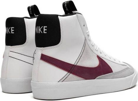 Nike Kids Blazer Mid '77 SE D "White Rush Maroon" sneakers