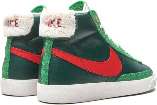 Nike Kids Blazer Mid "Christmas Sweater" sneakers Green