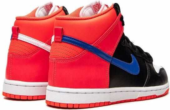 Nike Kids Dunk High "Knicks" sneakers Black