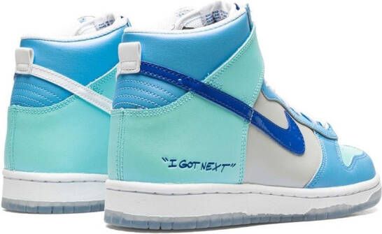 Nike Kids Dunk High "I Got Next" sneakers Blue