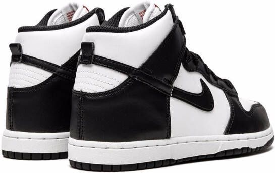 Nike Kids Dunk High "Panda" sneakers Black