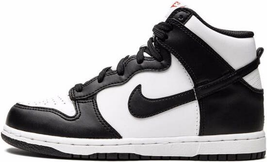 Nike Kids Dunk High "Panda" sneakers Black