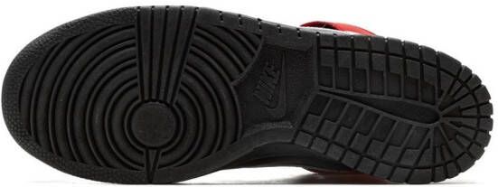 Nike Kids Dunk High "Black Red" sneakers