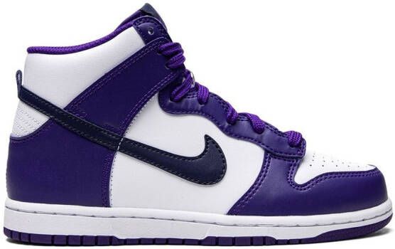 Nike Kids Dunk Hi sneakers White