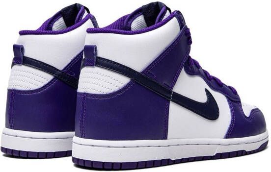 Nike Kids Dunk Hi sneakers White