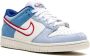 Nike Kids Dunk Low "Armory Blue Red Mesh" sneakers - Thumbnail 2
