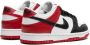 Nike Kids Dunk Low "Black Toe" sneakers White - Thumbnail 3