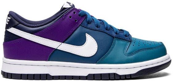 Nike Kids Dunk Low "Bright Spruce Marina" sneakers Blue