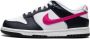 Nike Kids Dunk Low "Fierce Pink" sneakers Black - Thumbnail 2