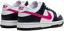 Nike Kids Dunk Low "Fierce Pink" sneakers Black - Thumbnail 4
