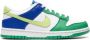 Nike Kids Dunk Low "Green Blue" sneakers White - Thumbnail 2