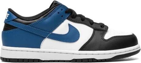 Nike Kids Dunk Low "Industrial Blue" sneakers Black