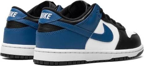 Nike Kids Dunk Low "Industrial Blue" sneakers Black