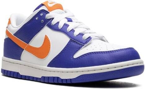 Nike Kids Dunk Low "Knicks" sneakers Blue
