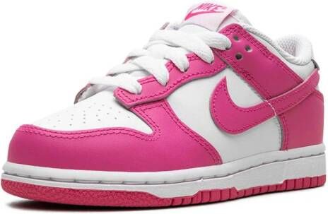 Nike Kids Dunk Low "Laser Fuchsia" sneakers Pink