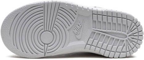 Nike Kids Dunk Low "Mineral Teal" sneakers Grey