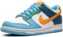 Nike Kids Dunk Low "Multi Color" sneakers Blue - Thumbnail 4
