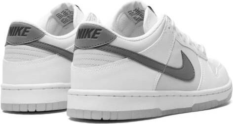Nike Kids Dunk Low "Reflective Swoosh" sneakers White