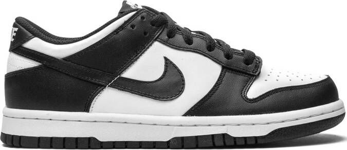 Nike Kids Dunk Low Retro "Panda Black White" sneakers
